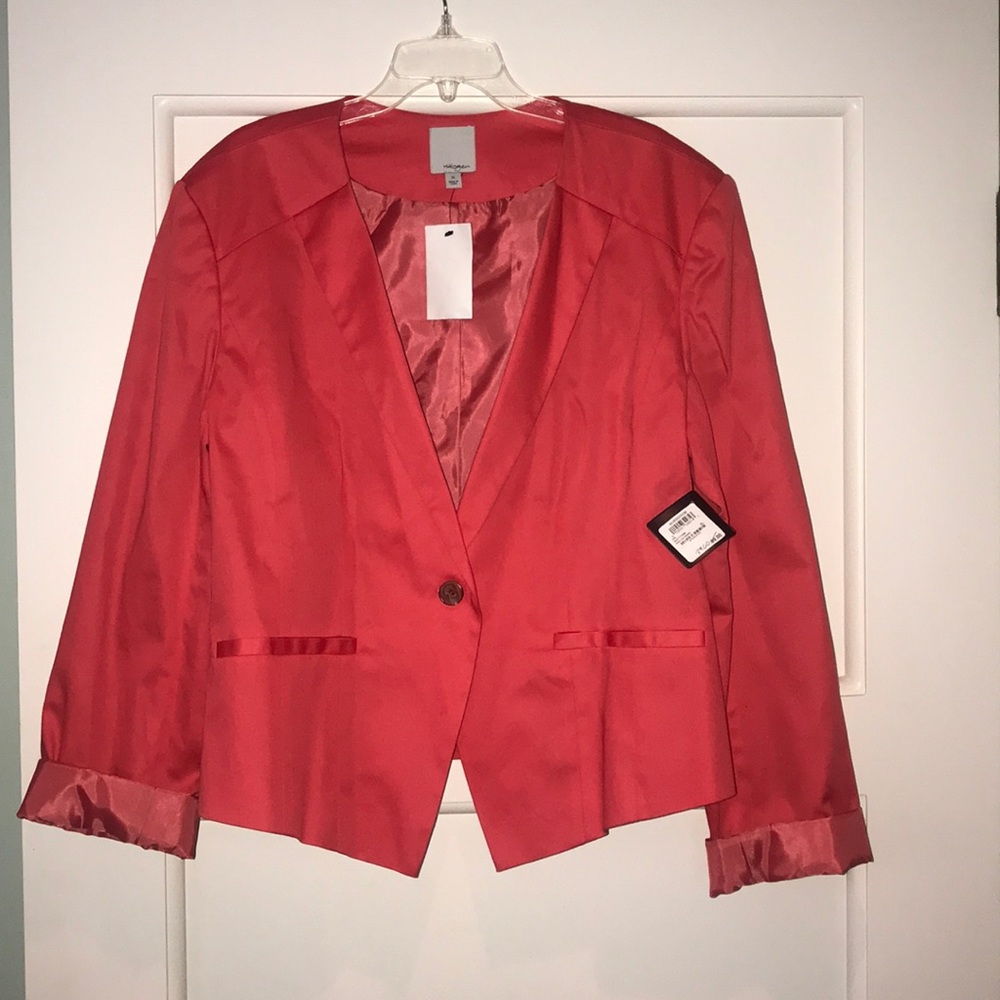 Red blazer
